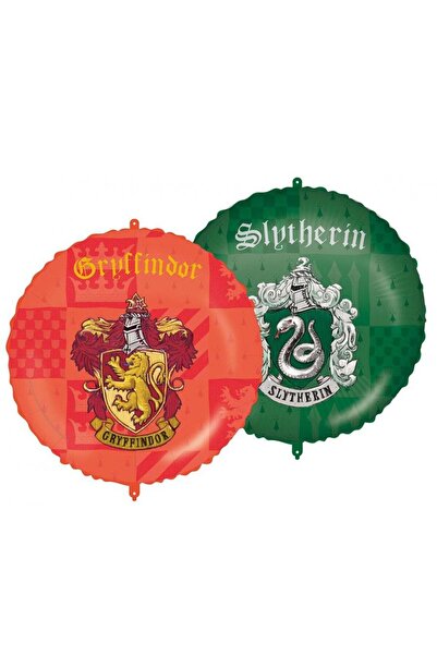 Procos Harry Potter/Gryffindor and Slytherin House Crests Round Foil Balloon ...