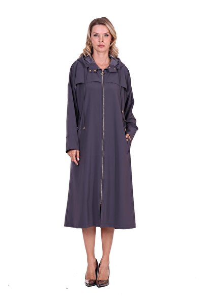 Invee Hooded Cap Gray