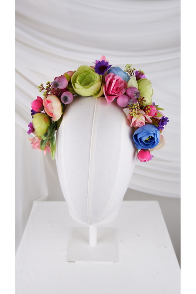 Buketlife زهرة ملونة متنقلة