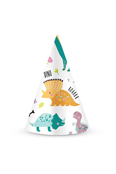 PartyPal Set 6 coifuri dinozauri