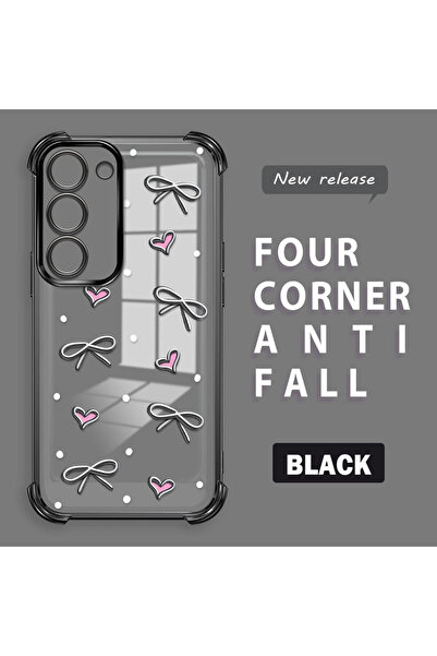 ucuc حافظة حماية من السيليكون الشفاف المتوافقة مع هاتف Samsung Galaxy S23 بأن...