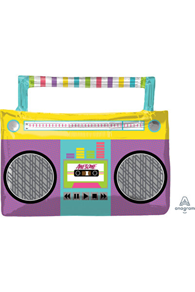 Anagram Folie decorativă cu baloane „Awesome Party” 68x55 cm