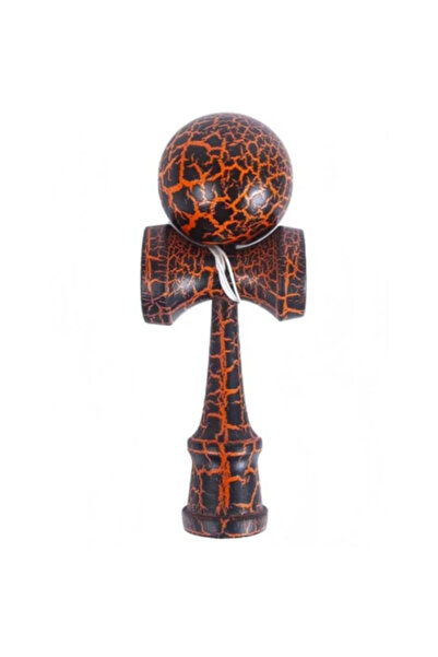 Atlas Kendama X, Profesionala, HQ, Big Cups V2 Super Sticky, Portocaliu/Negru