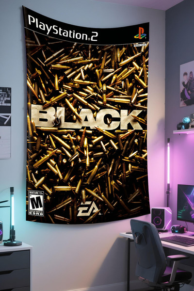 RUGRUMBA غطاء جداري للاعبين، بلايستيشن إكس بوكس ​​– موضوع الألعاب، قماش عالي ...