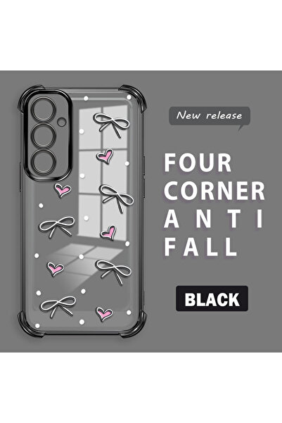 ucuc حافظة حماية من السيليكون الشفاف المتوافقة مع هاتف Samsung Galaxy A24 بأن...