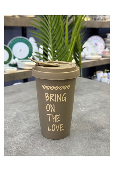 Doğudeko Ruby Stoneware Mug with Silicone Lid