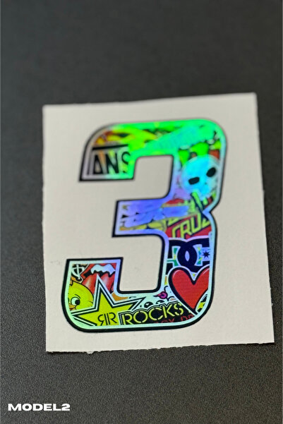 Banxtre ملصق ثلاثي الأبعاد (6 سم × 8 سم) قطعة واحدة (موديل-2) للسيارات والدرا...