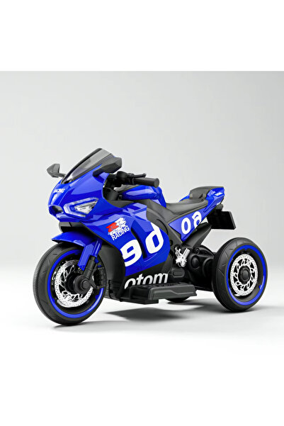 My modern game دباب، دراجة كهربائية للأطفال تصميم رياضي سباق –بطارية 6V فولت مع إضاءة لون أحمر، اخضر، ازرق