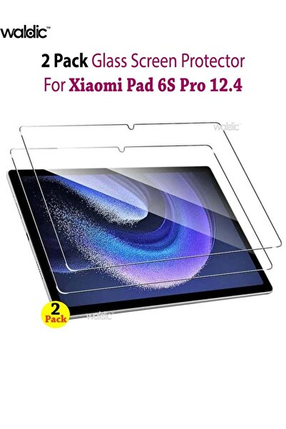 Generic عبوة من قطعتين من واقيات الشاشة الزجاجية المقواة لجهاز Xiaomi Pad 6S ...