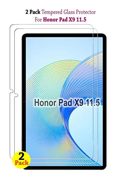Generic 2 Pack Tempered Glass Screen Protector For Honor Pad X9 11.5 Clear