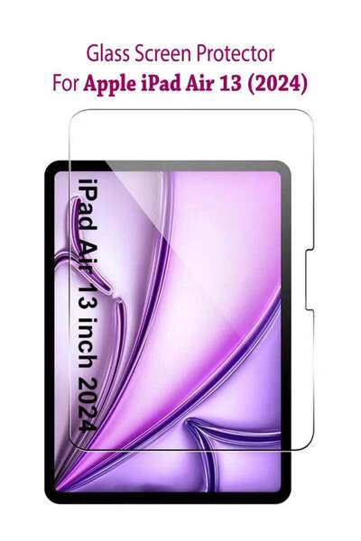 Generic Tempered Glass Screen Protector Full Glue for iPad Air 2024 M2 13-Inch