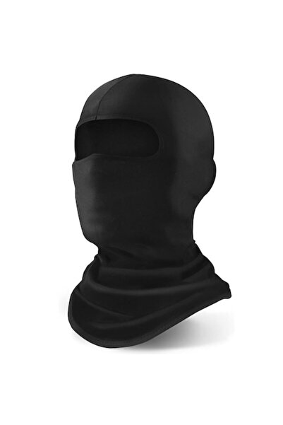 Sarphia Store Cagulă pentru motocicletă cu orificiu, LYCRA, mărime universală