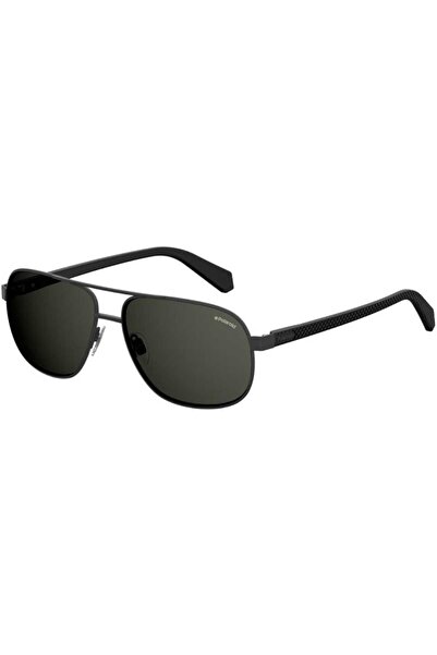 Polaroid Men's Sunglasses PLD 2059/S 003/M9, Black, Aviator, 60 mm