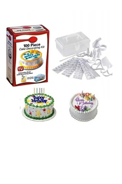 OEM Cake and cupcake decorating set with 100 pieces