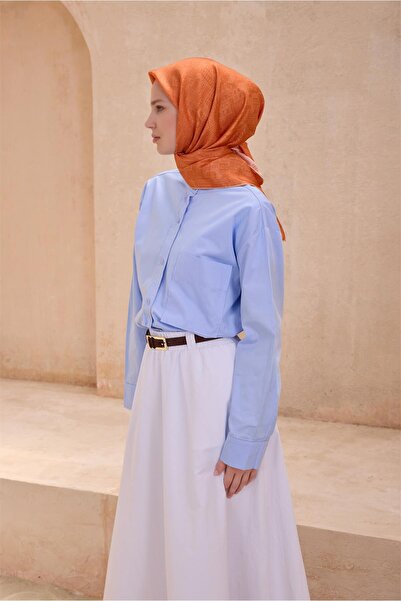 Belli OBJE DESEN İPEK EŞARP 4110D TWILL