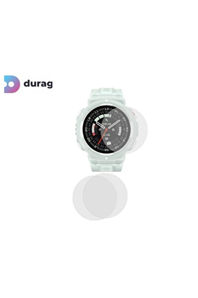 Duragon Set 3X Folie silicon Duragon, compatibila cu Amazfit Active Edge protectie ecran, antisoc