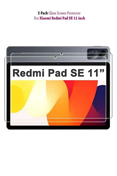 Generic 2 Pack Tempered Glass Screen Protector for Xiaomi Redmi Pad SE 11 inch