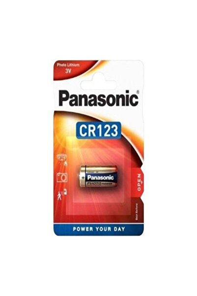 PANASONIC CR123A 3V Lityum Pil ERPİLSAN ELEKTRONİK