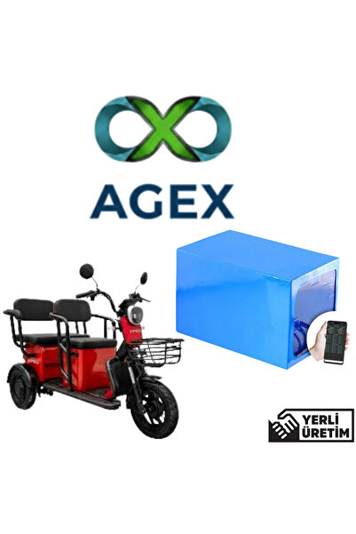 agex enerji Apec APM5 Moped 60 Volt 24 Ah LiFePO4