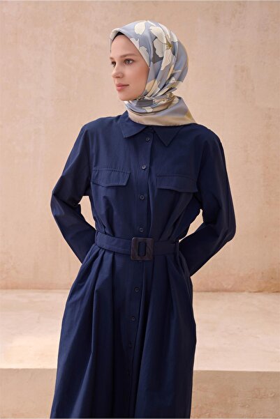 Belli ÇIÇEK DESEN İPEK EŞARP 4100D TWILL