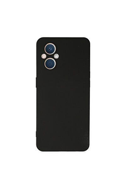 NewFace حافظة أوبو رينو 7 لايت مع داخل نانو مخملي من السيليكون - أسود