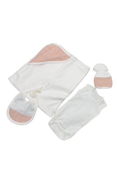 Baby day طقم مواليد قطن 7 قطع – سلوبيت وبطانية وإكسسوارات