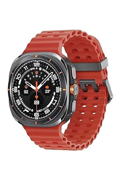 NEONI سوار رياضي من السيليكون لساعة سامسونج جالاكسي ألترا 47 مم - سوار ناعم م...