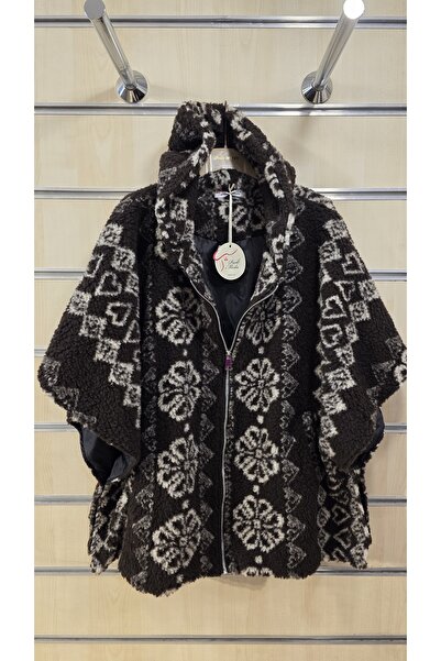 Park Moda Coat Tile Pattern Floral Pattern Zippered