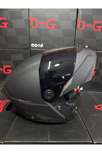 MT Helmets Atom 2 SV mat siyah (şeffaf vizörlü biçimde) gönderilecektir