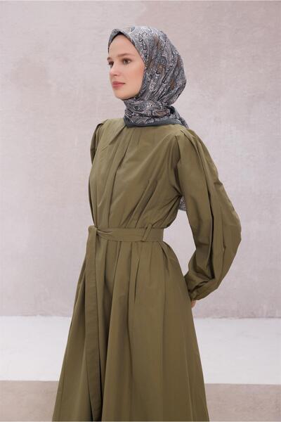 Belli وشاح رمادي ناعم فاخر بنمط عرقي 5