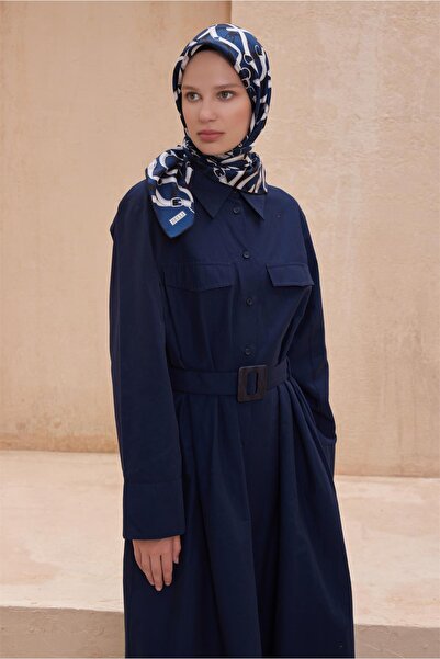 Belli Eșarfă de mătase cu model clasic 4125D TWILL