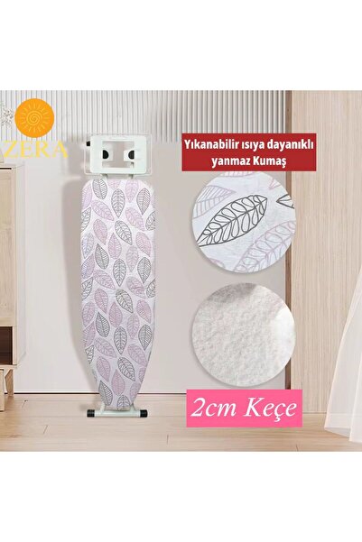 zera collection Ütü masası örtüsü Lastikli -Keçeli Ütü Masası Örtüsü ve Lasti...