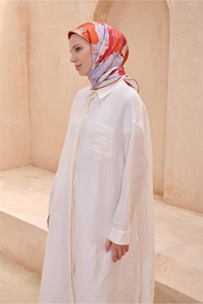 Belli Eșarfă de mătase cu model floral 4127D TWILL