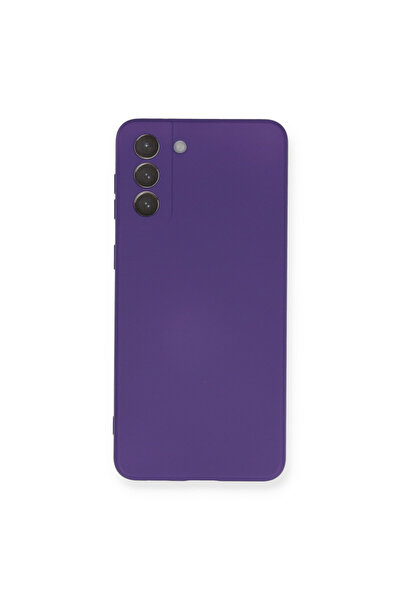 AKSEFİZZ Samsung Galaxy S21 Plus Compatible Case Vibrant Pastel Colored Velve...