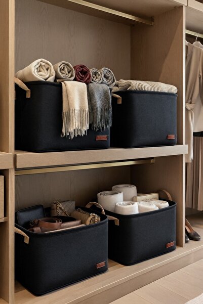 LUXWAY HOME 4`lü Büyük Boy Dolap İçi Çamaşır Çocuk Odası Oyuncak Düzenleyici ...