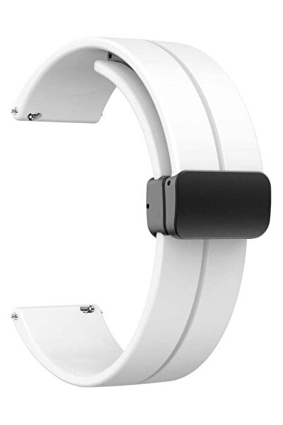 NEONI سوار ساعة مغناطيسي، متوفر بأحجام 19 مم، 20 مم، و22 مم، مصنوع من السيليكون