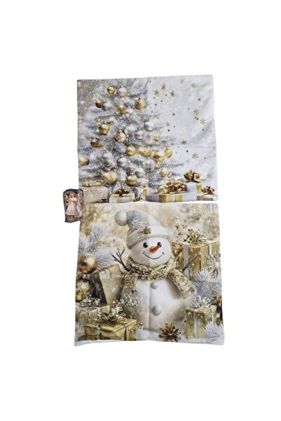 OEM Set of 2 Vintage Decorative Pillow Covers for Christmas