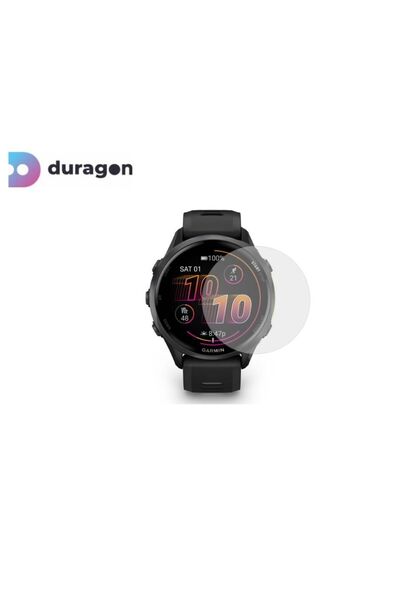 Duragon Folie silicon Duragon, compatibila cu Garmin Forerunner 570, 42 mm, protectie ecran, antisoc