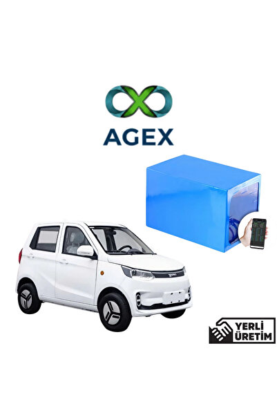 agex enerji Yuki Amy LiFePO4 Batarya 72 Volt 102 Ah Smart Bluetooth Özellikli