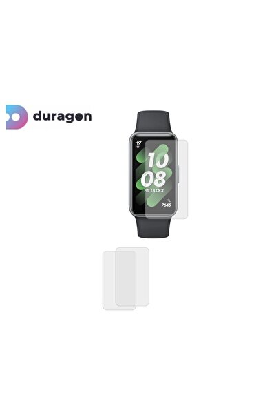 Duragon Set 3X Folie silicon Duragon, compatibila cu Huawei Band 7 protectie ecran, antisoc