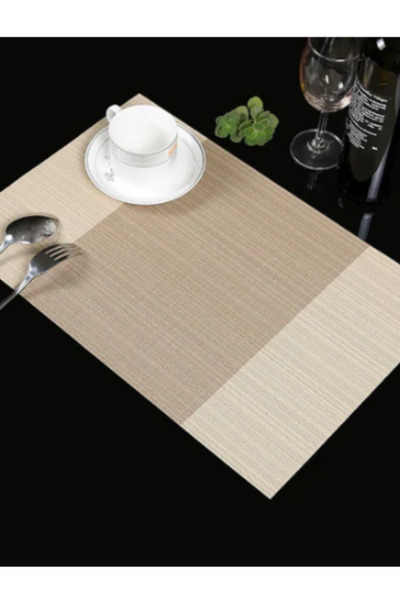 OEM Set of 6 Table Napkins, 30x45 cm, Cream