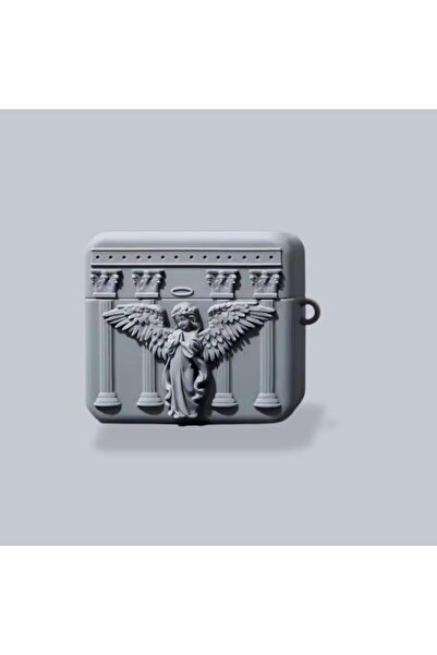 Mi7a AirPods 4. Nesil Angel Kılıf (Dua Eden Melek Figürlü)