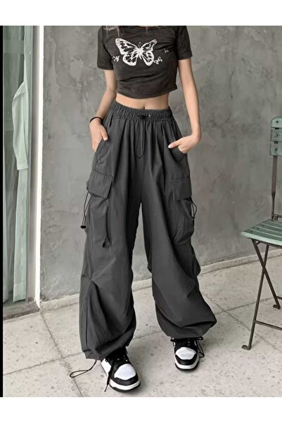 Semesia Linen Cargo Pocket Pack Jogger Pants