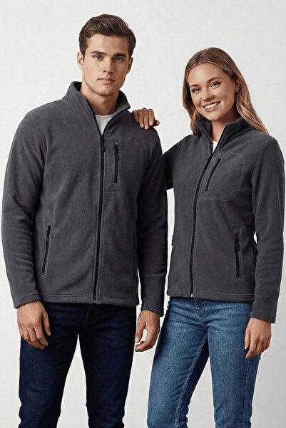 GENIUS STORE Unisex 3-Pocket Full Zip Outdoor Fleece Tactical Women'S-Men's Fleece Unisex-Fleece
