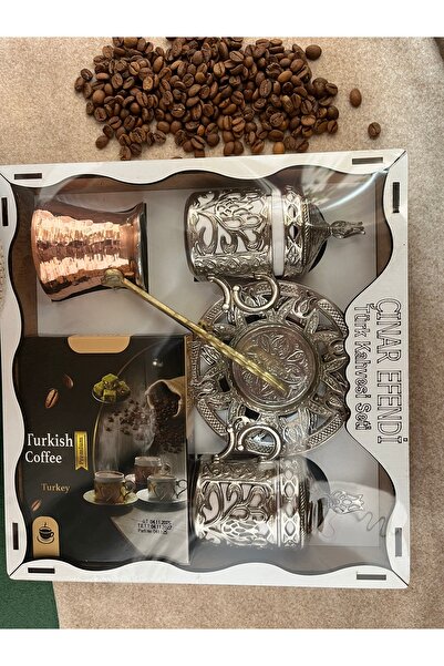 çınar efendi BAKIR FİNCAN SETİ