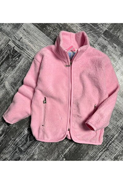 Koçak Kids Girl's Pocketed Zippered Plush Coat
