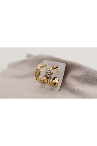 XUPING JEWELRY 18k Gold Plated Zirconia Earrings