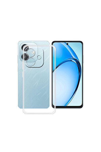 NewFace جراب اوبو A3 فاخر من السيليكون الشفاف