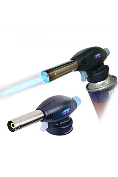 Bbq Time Flame Gun Butane Blow Torch Lighter | Adjustable Flame Gas Torch | P...