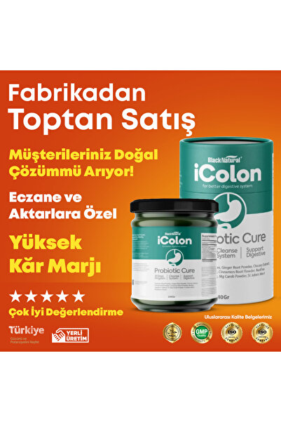 Black Natural 2'lü iColon Probiyotik Macun